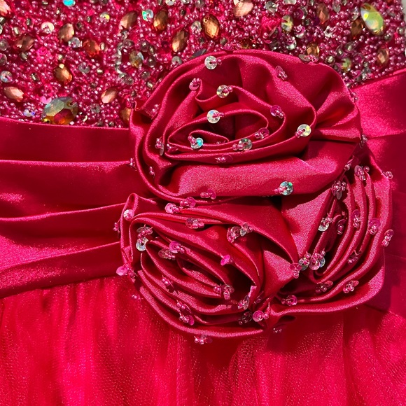 Juliet Fashion Milex: Pink Above the Knee Dress. Medium. Like New. - Picture 2 of 7